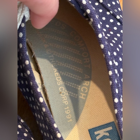 Keds Women’s Polka Dot Canvas Sneakers - Picture 5 of 5